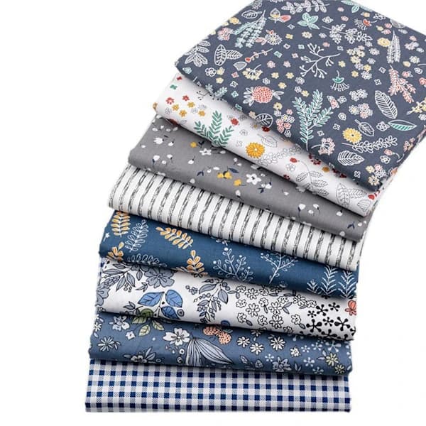 /EA/##/Bomuldsstof 50 x 50 cm patchwork quiltning DIY håndværk 8 stykker##/