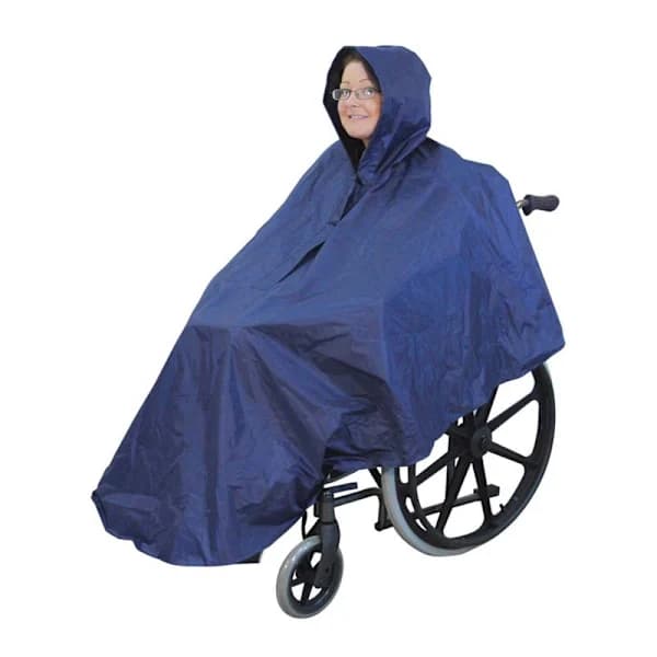 /EA/Avansert universell vanntett poncho med rullestolhette