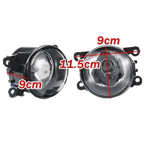/EA/Frontfanger halogen tåkelys 55W 4300K tåkelysmontering for Dacia Logan Sandero Duster 2004-2015 1 stk