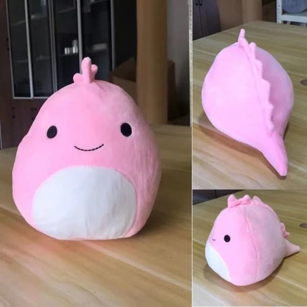 20-25 cm Squishmallow Kudde Gosedjur BLÅ SALAMANDER BLÅ
