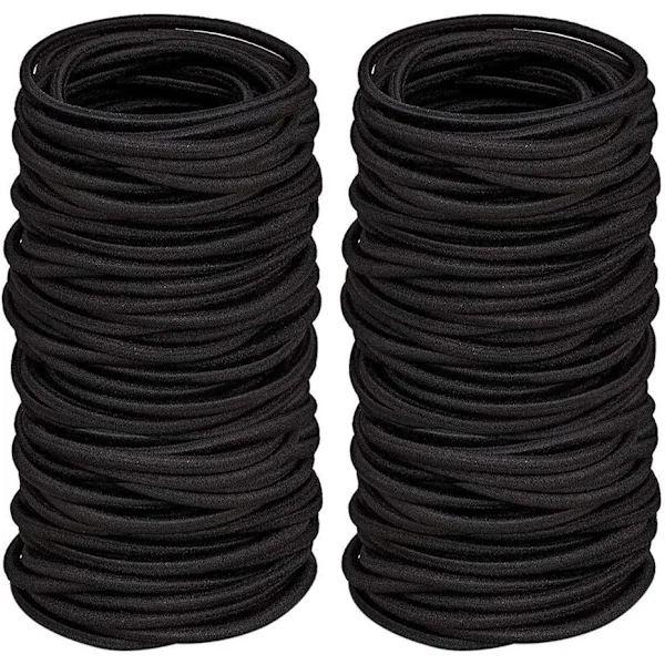 /EA/50 hårstrikker, 4 mm elastisk hårstrikk, mini hårstrikk, dreadlocks bryllup