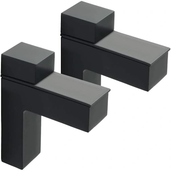 /EA/##/2 stk. Glashyllebeslag Justerbare og Tilpassbare Tykkelseshylle##/