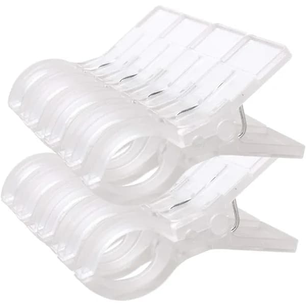 /EA/Transparenta klädnypor i plast, 8-pack