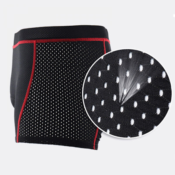 Cykeltights för män 5D Gel Vadderade Underkläder MTB Mountainbike Cykelshorts M