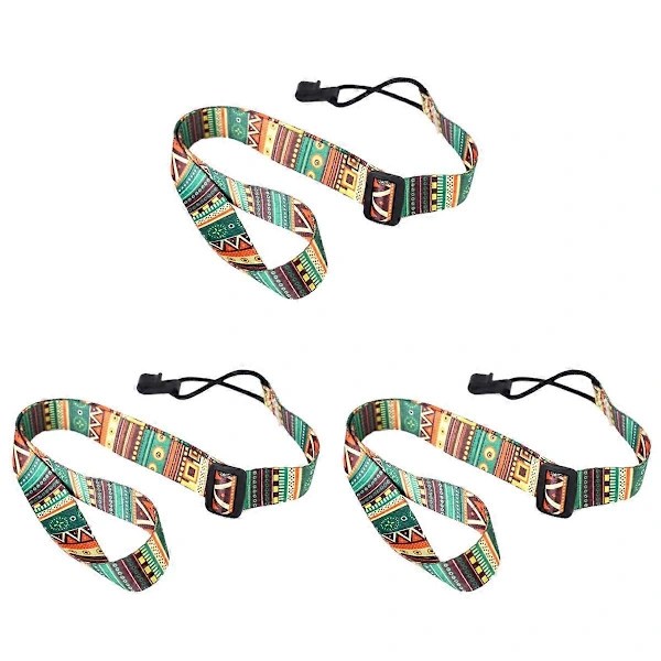 /EA/Justerbar Mjuk Polyester Ukulele Gitarr Akustisk Bas Axelrem