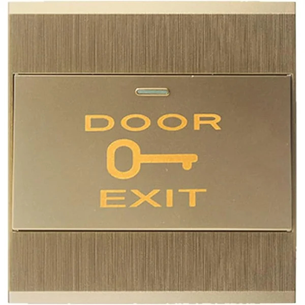 /EA/ Dörr Exit Tryckknapp Strömbrytare Dörröppningsknapp för Åtkomstkontroll Säkerhetssystem