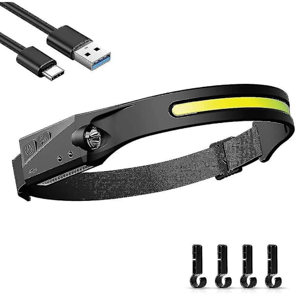 /EA/Genopladelig LED-pandelampe, løbepandelampe