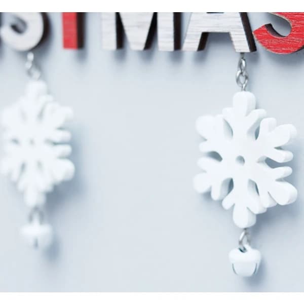 /EA/Jul Älg Trä Hängande Platta Dörrskylt Jul God Jul Chr