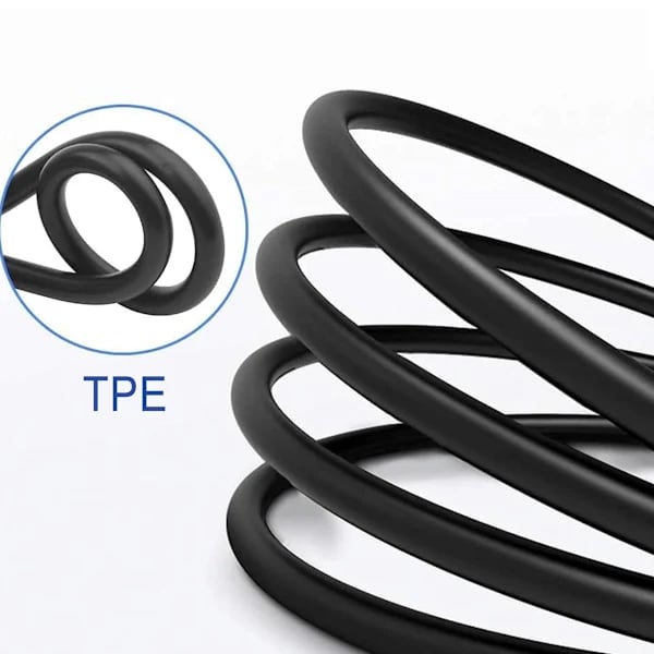 USB C till USB C Laddkabel, 2M EXTRA LÅNG iPhone 16 3-pack