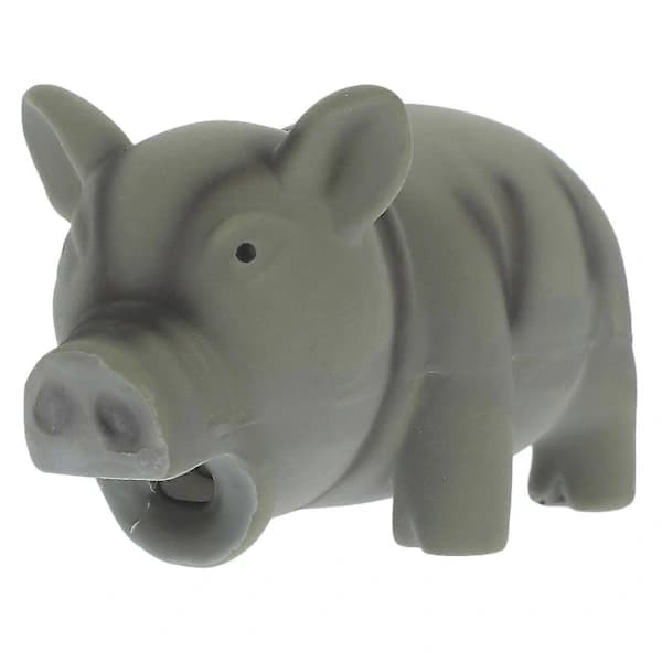 Pipig hundleksak interaktiv latex gris hundleksak bitresistent leksak