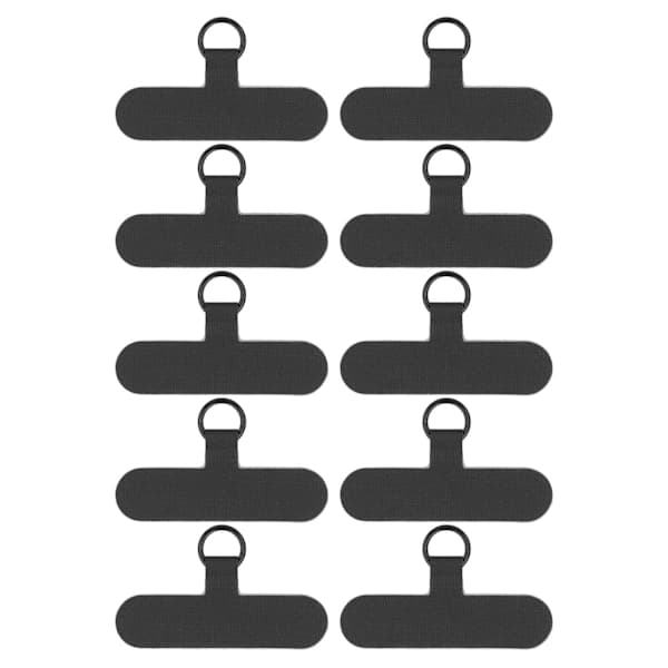 /EA/10 stk. Telefon Tether Tab Universal Mobiltelefon Lanyard Patch uden lim til de fleste smartphones, der forhindrer sort i at tabe