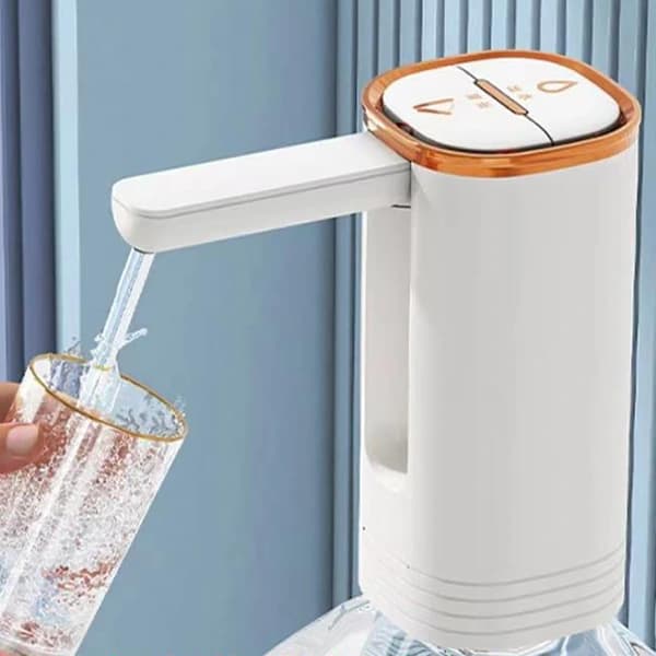 /EA/Automatisk vattenflaskautomat Elektrisk dricksvattenpump Bärbar vattendispenser Vit