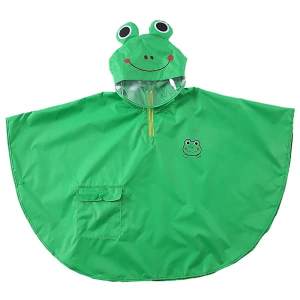 /EA/Unisex Barn Regnkappe Lett Vanntett Poncho