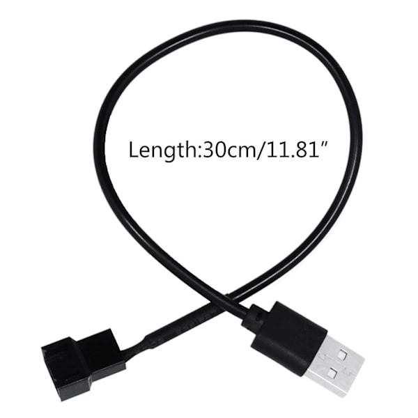 /EA/4-benet hun til 5V USB han USB-adapterkabel USB til 4-benet blæserstrømkabel