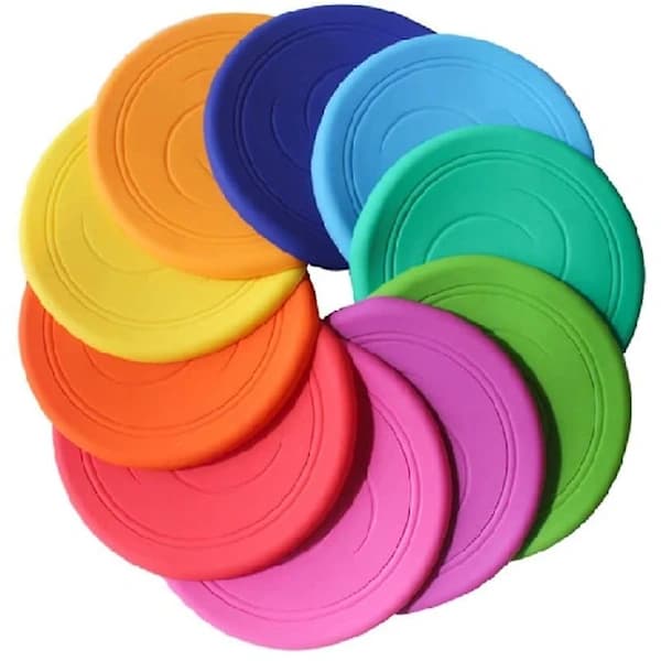 /EA/2 stk. silikon treningsfrisbee