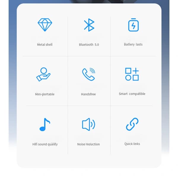 /EA/Bluetooth-högtalare, bärbar trådlös högtalare för utomhusbruk, liten
