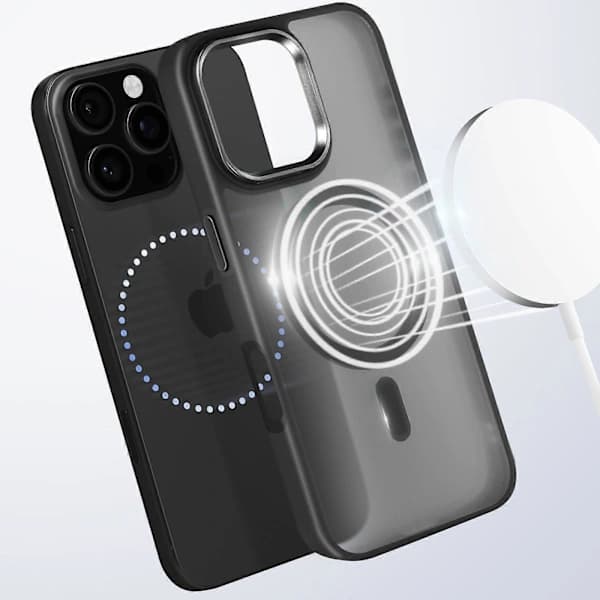 iPhone 16 Pro Mat Sort Magsafe Cover