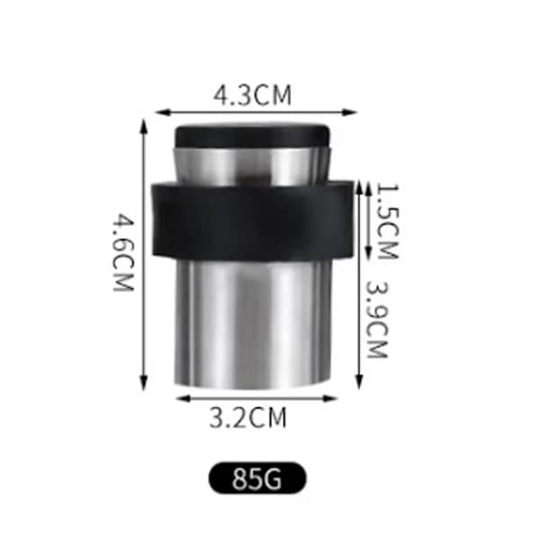 /EA/Gulv dørstopper 4,5 cm rustfrit stål dørstopper dørstopper