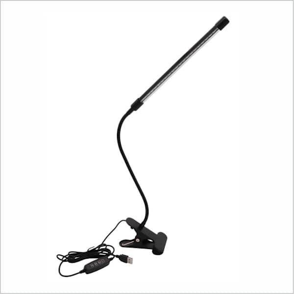 /EA/Pöytävalaisin USB-kiinnike Lamppu MUSTA musta