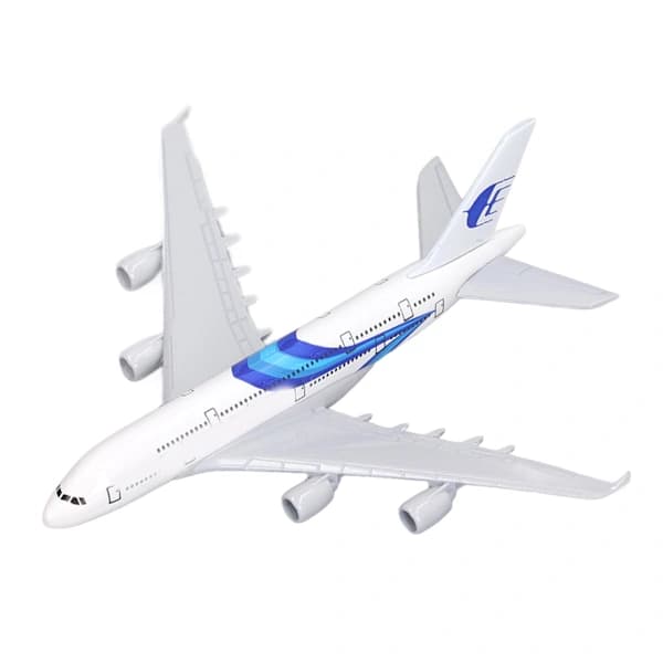 /EA/380 Simulerad Flygplansmodell Legering Flygande Realistisk Plan Aviation Collection Heminredning
