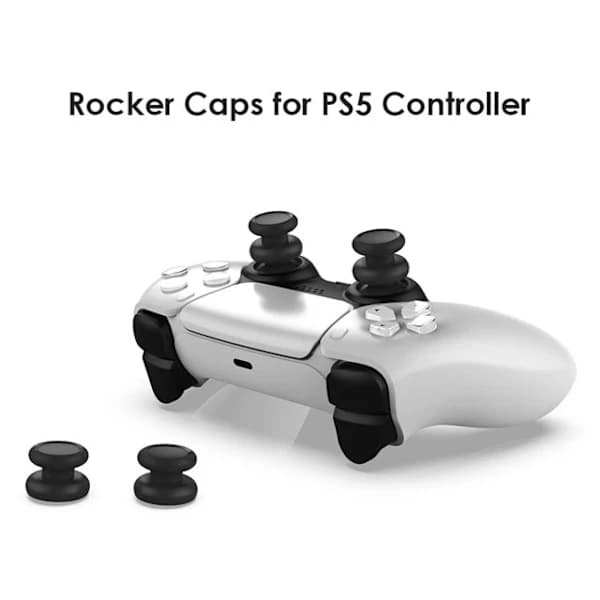 /EA/1 par håndtaksforlengelseshetter egnet for PS5-kontrollertommel
