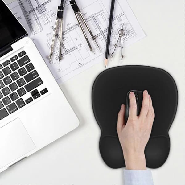 /EA/ Musehåndleddsstøtte håndleddssmertelindring perfekt for gaming datamaskin laptop kontor