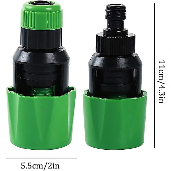 /EA/Universal Kranadapter, 2 st Krankopplingar, Justerbar Pla