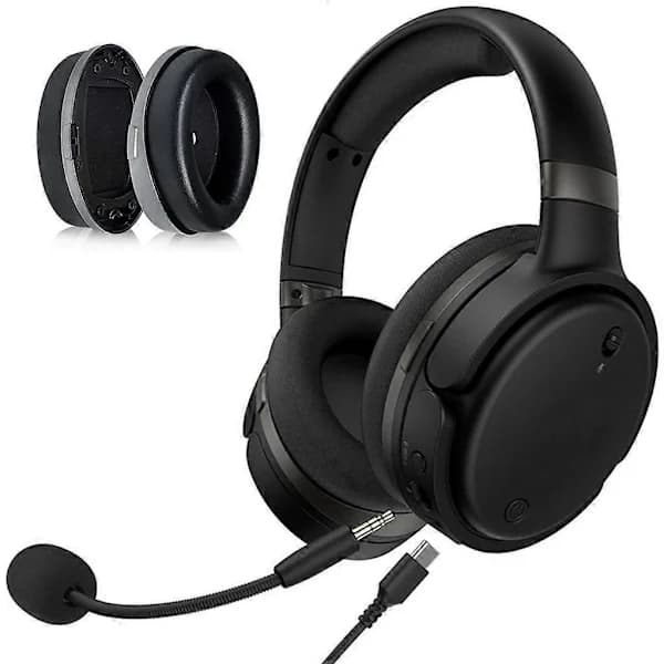/EA/1 par mjuka öronkuddar hörlursskydd för Kingston-HyperX Cloud Orbit S