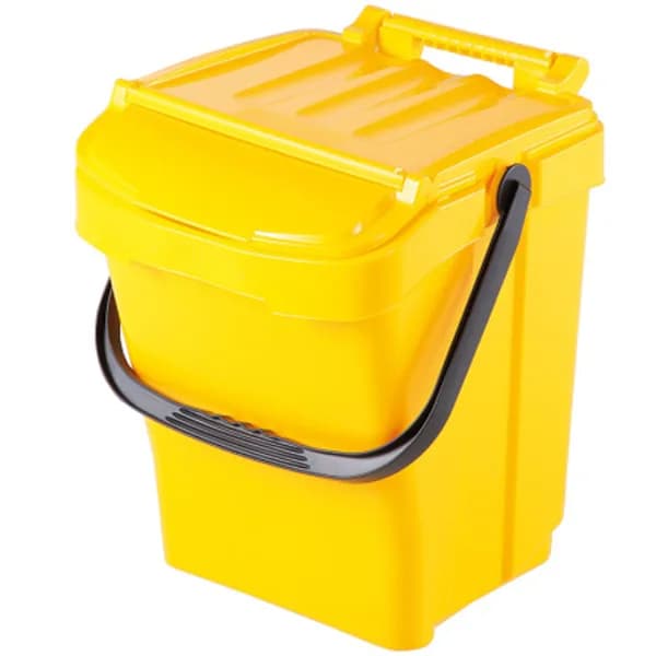 /EA/Korgbeholder for sortering av søppelsortering URBA PLUS 40L - gul