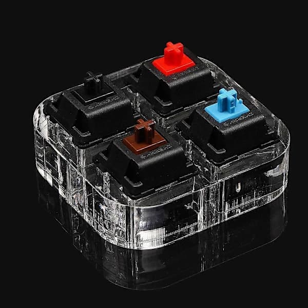 /EA/Akryl Tangentbordstestare Plast Tangent Sampler för Cherry MX-brytare