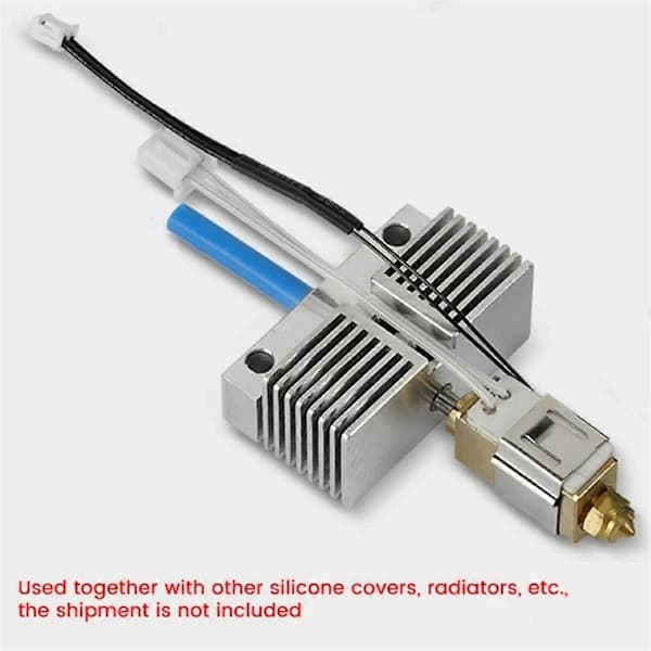 /EA/2 stk. Metal Hotend 3D-printertilbehør til messing Hotend-kit til Neptune 4 MAX/4 PLUS 3D-printer Som vist