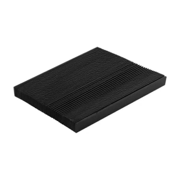 /EA/CNC Maskinskydd Bälg Töjbart till 1,5M Flexibelt Fräsmaskinskydd Oljetätt Vikbart Slät Yta-Bra