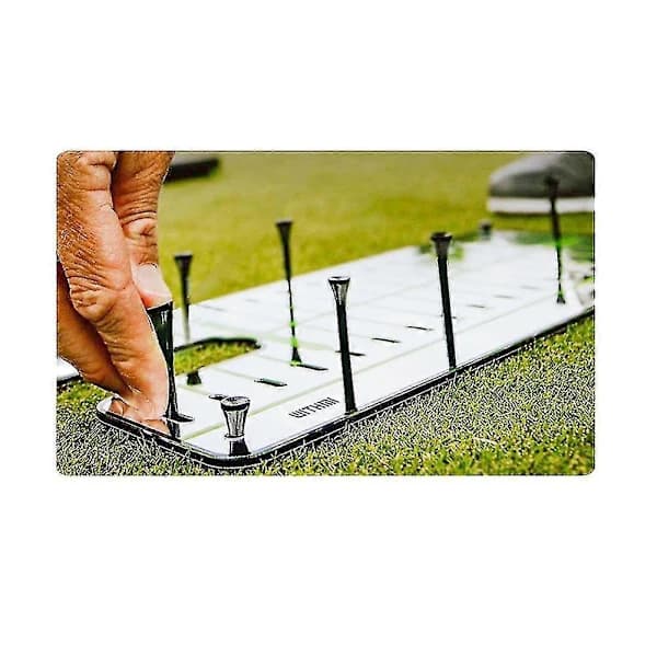/EA/Golf Putting Alignment Speiløvelseshjelpemiddel Treningsutstyr Speil Posisjonskorrigerer For O