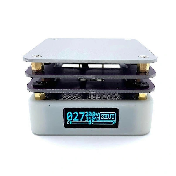 /EA/65W PD Protokol Varmeplade Forvarmer (OLED-Display)-max