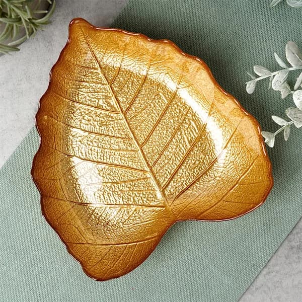 /EA/Bladguld lasikulho 16x14 cm, 180 ml
