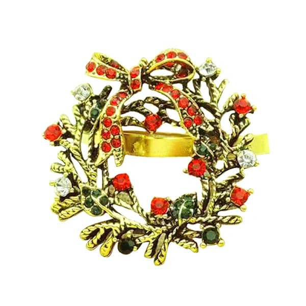 /EA/12 st julservettringar julgran kostym älg snöflinga