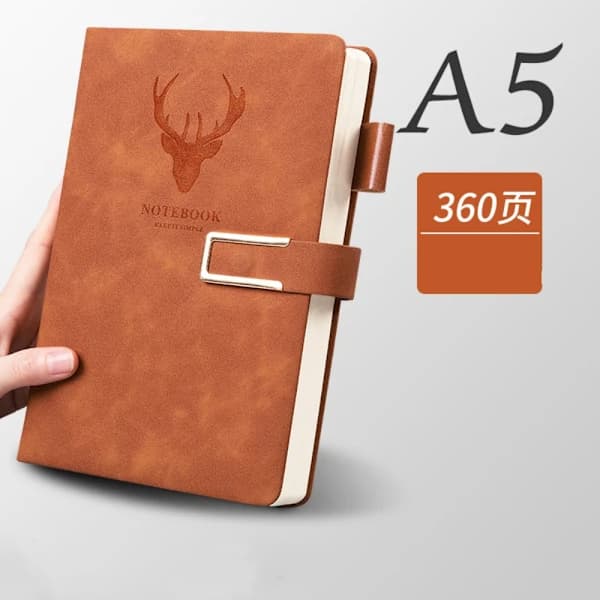/EA/A5 Notatbok JOURNAL BRUN brun