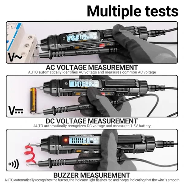 /EA/Liten bärbar helautomatisk digital multimeter med hög precision