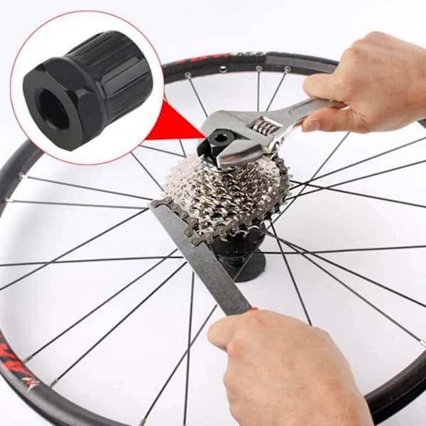 /EA/ Kassettefjernelsesværktøj, egnet til mountainbikes og cykler, 4 dele