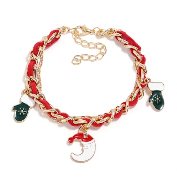 /EA/Jularmband snö julgran (julmåne) legering br