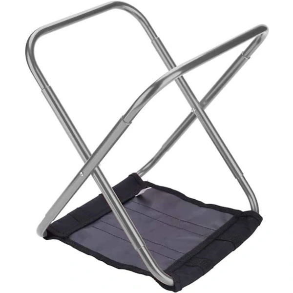 /EA/Fällbara Campingstolar (Silver), Liten Bärbar Fällstol, Ultra