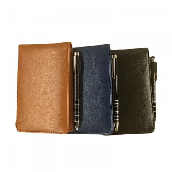 /EA/10 stykker små notesblokholdere sæt lomme notesblok 7,6 x 12,7 cm