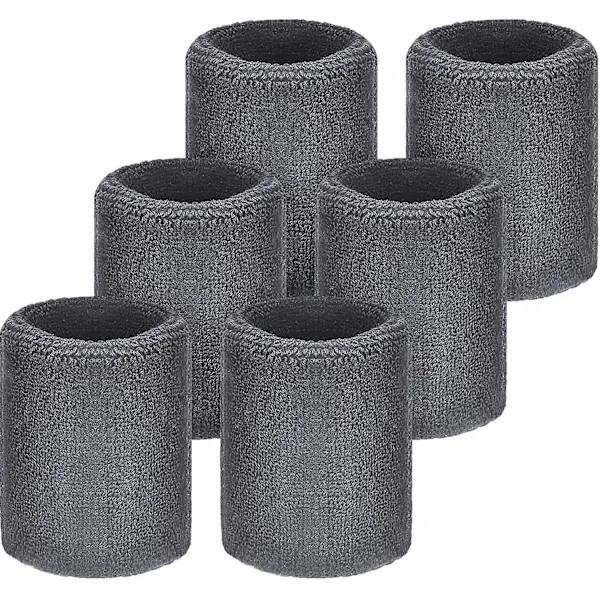 /EA/Bomullssvettband - Silvergrå