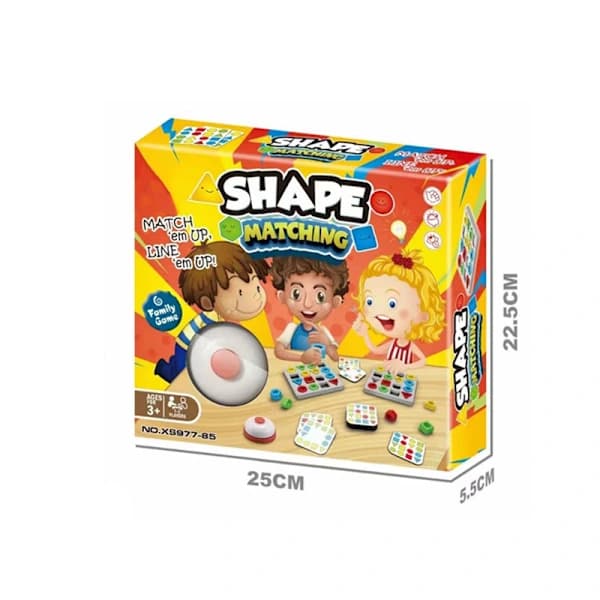 /EA/Geometriskt formmatchningsspel för barn Kognitivt geometriskt