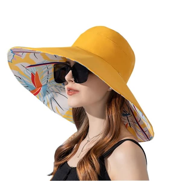 /EA/Dame Fiskerhat Solhat BEIGE beige
