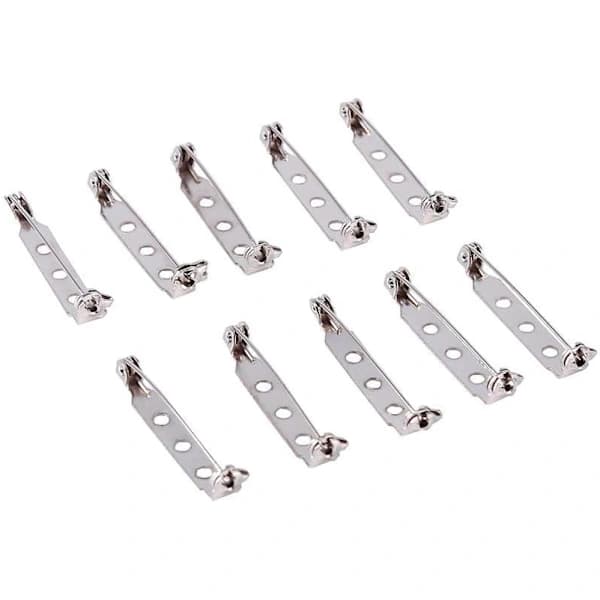 /EA/Säkerhetsklämmor, 50-pack Badge Pin Säkerhetsnål Brosch Clas DXGHC