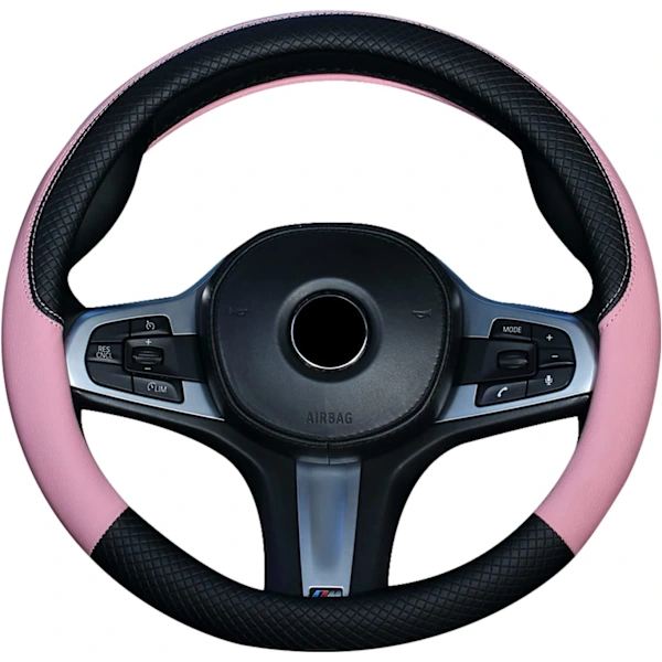 /EA/(Sort Rosa) Ratmuffe, Kunstlæder Bilrat
