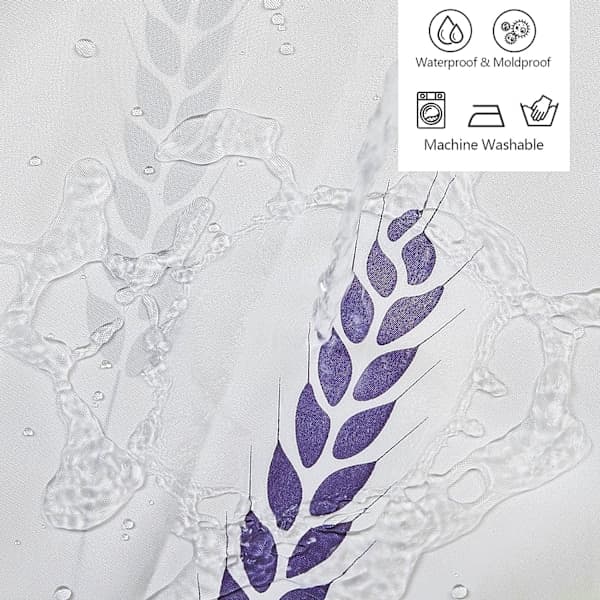 /EA/ Dusjforheng 180x200CM Vanntett Polyesterstoff Maskinvask