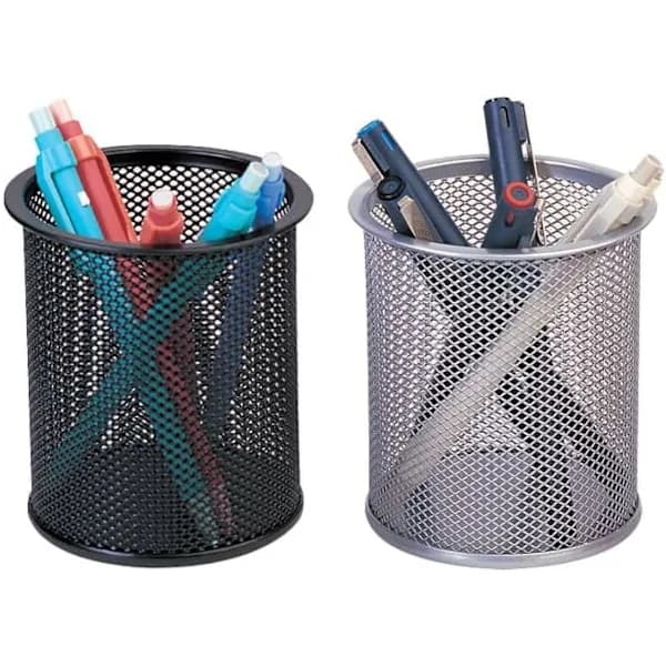 /EA/Mesh Penneholder - Svart