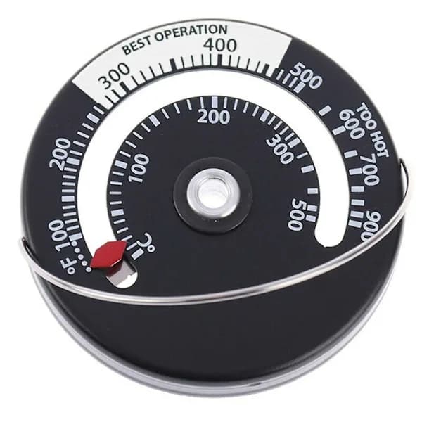 /EA/Magnetisk vedspis termometer spis rökbrännare tempe